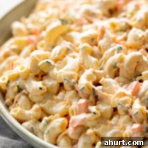 Picnic Perfect Macaroni Salad 6 DELICIOUS! Macaroni Salad is quick to throw together. A versatile, fool-proof pasta salad recipe with a full-flavored creamy dressing.