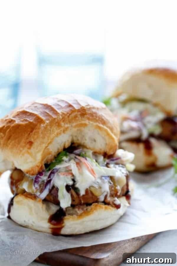 Mediterranean Turkey Burgers with Zesty Yogurt Slaw 2 Zoom in image of Bbq Turkey and Greek Yogurt 'Slaw Cheeseburgers