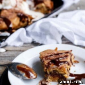 Churro Skillet Cookie: Nutella's Deep Dish Dream 14 Nutella Stuffed Deep Dish Churro Skillet Cookie (Pizookie)