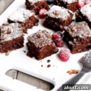 Berry Burst Nutella Swirl Brownies 14 Mixed Berry Nutella Brownies pieces on a tray