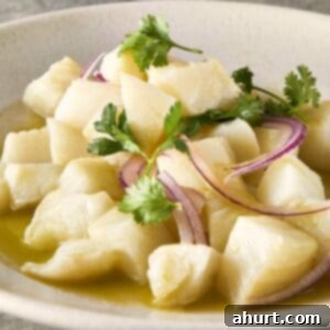 Fresh Fish Ceviche, a vibrant seafood dish with white fish marinated in citrus.