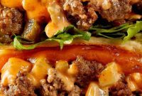 Cheeseburger Bliss Wrap