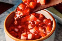 Strawberry Chocolate Salsa Delight