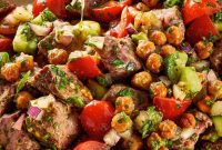 Steak and Chickpea Power Bowl